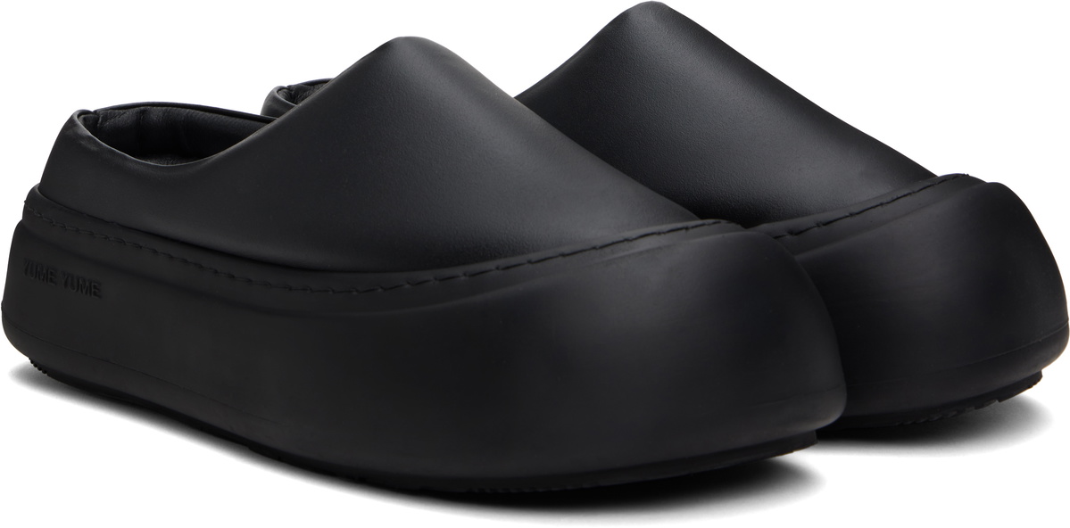 YUME YUME Black Goofy Slip-on Loafers