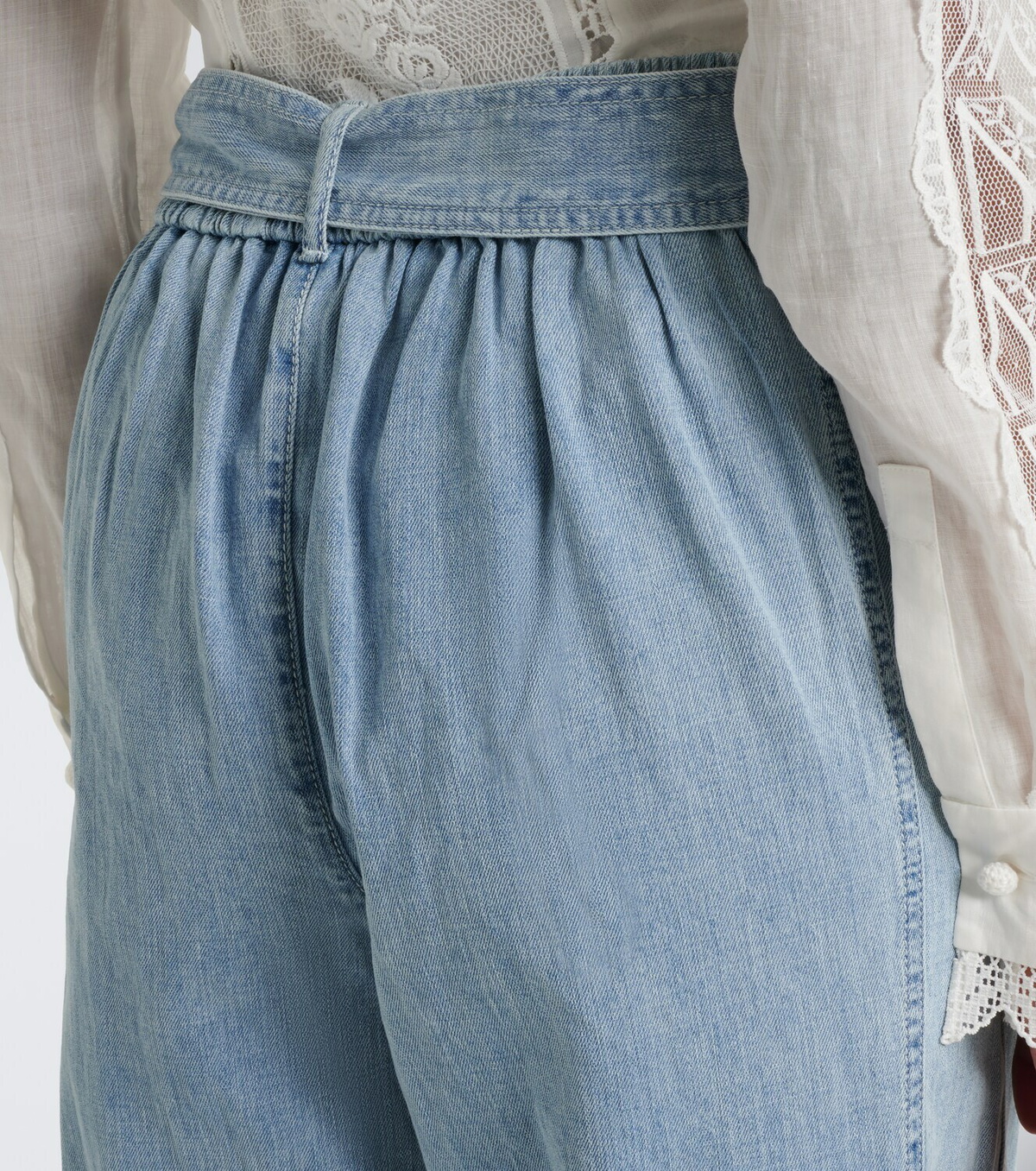 Zimmermann Fairlight barrel-leg jeans
