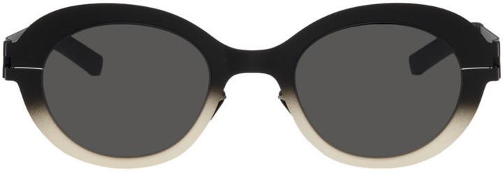 Photo: Maison Margiela Black & White Cat Eye Sunglasses