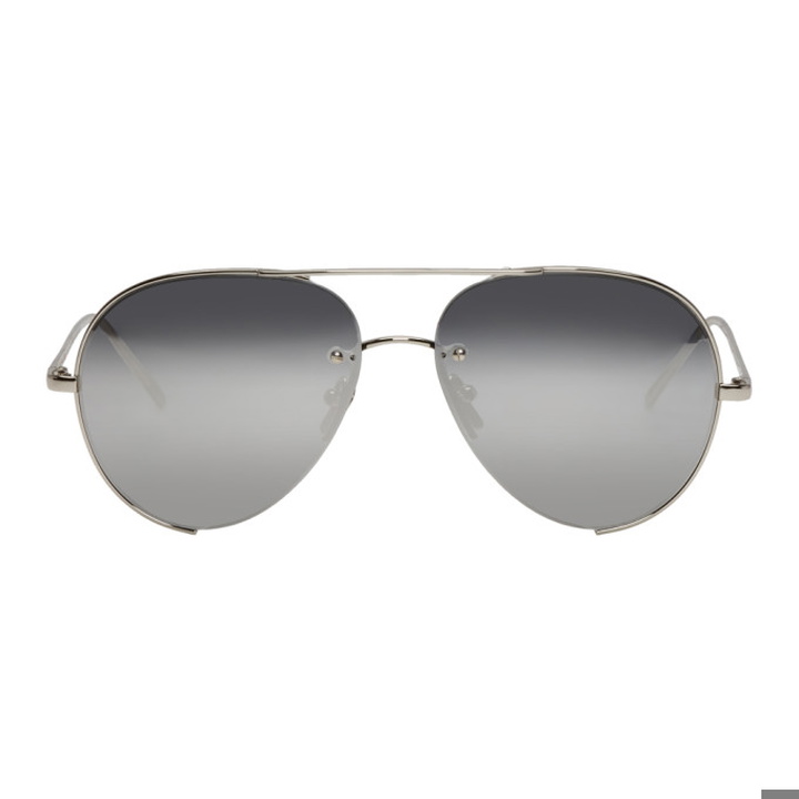 Photo: Linda Farrow Luxe Silver 625 C2 Sunglasses