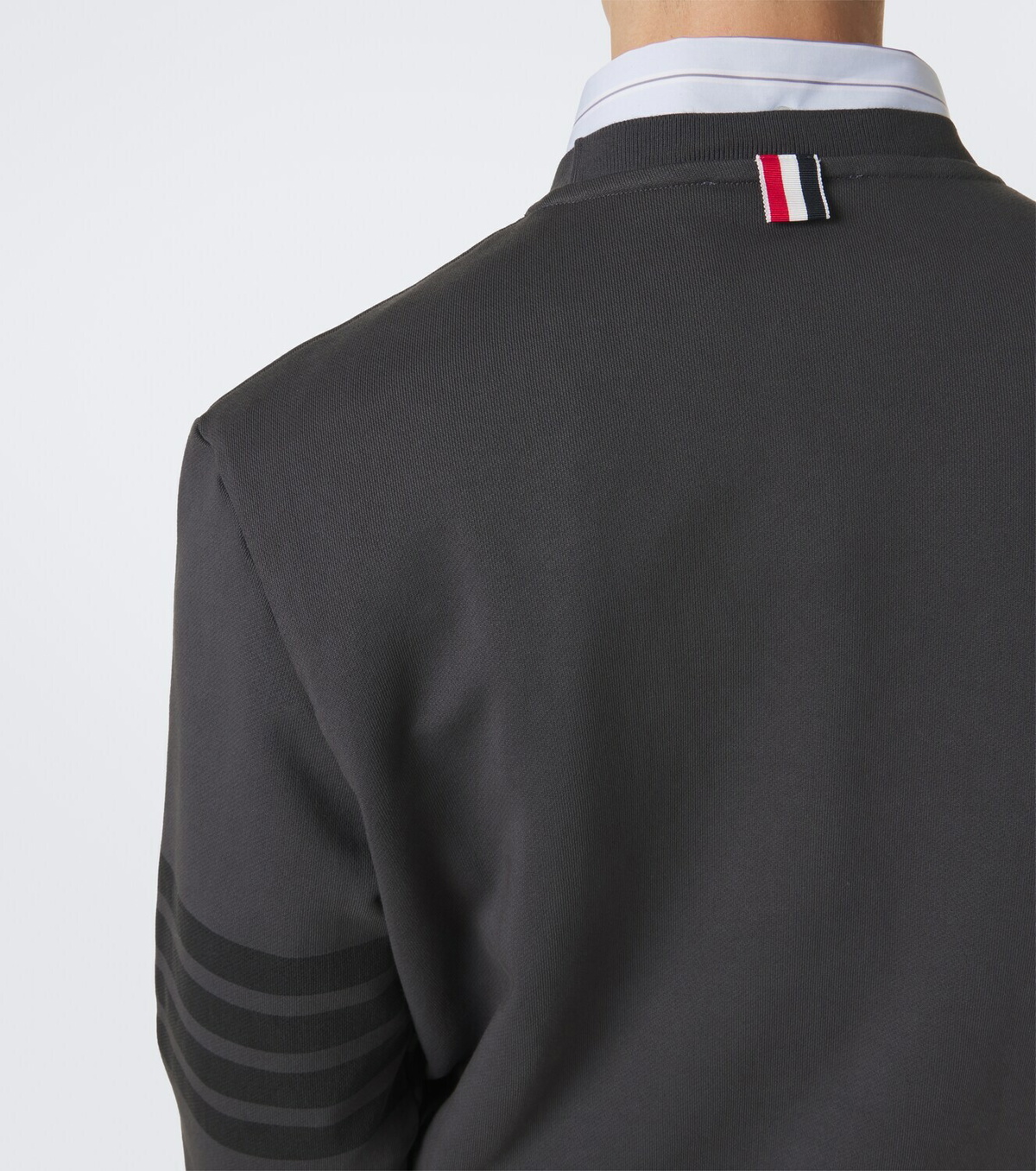 Thom Browne 4-Bar cotton jersey sweatshirt