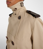 Burberry Foxfield silk and cotton trench coat