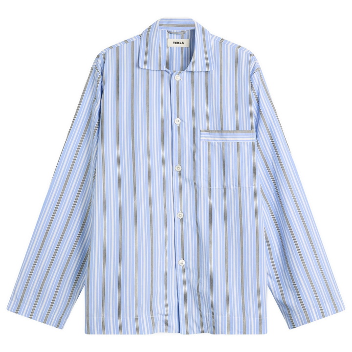 Photo: Tekla Fabrics Sleep Shirt in Stave Stripes