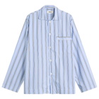 Tekla Fabrics Sleep Shirt in Stave Stripes