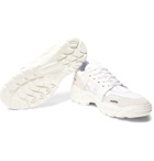 AMI - Lucky 9 Nylon, Leather and Suede Sneakers - Men - White