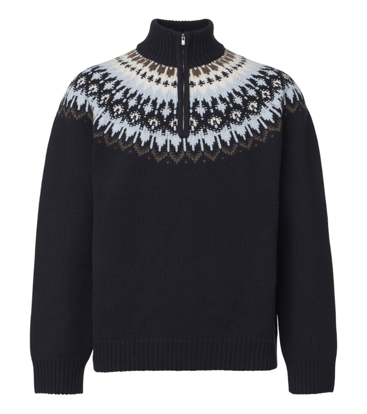 Photo: Arch4 Mr Saint Gervais Fair Isle cashmere sweater