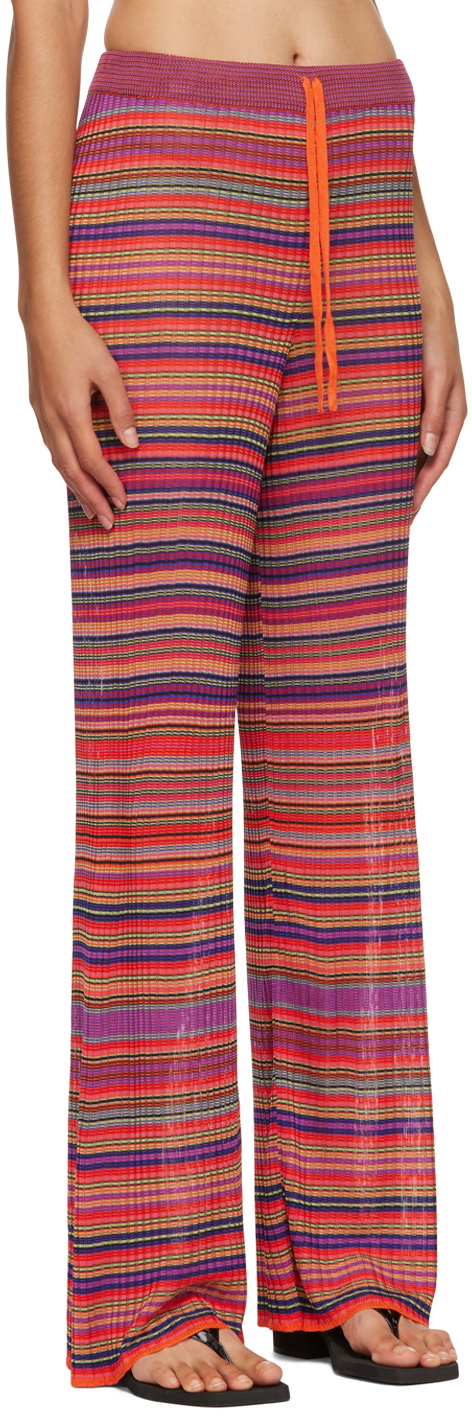 Marques Almeida Multicolor Striped Trousers