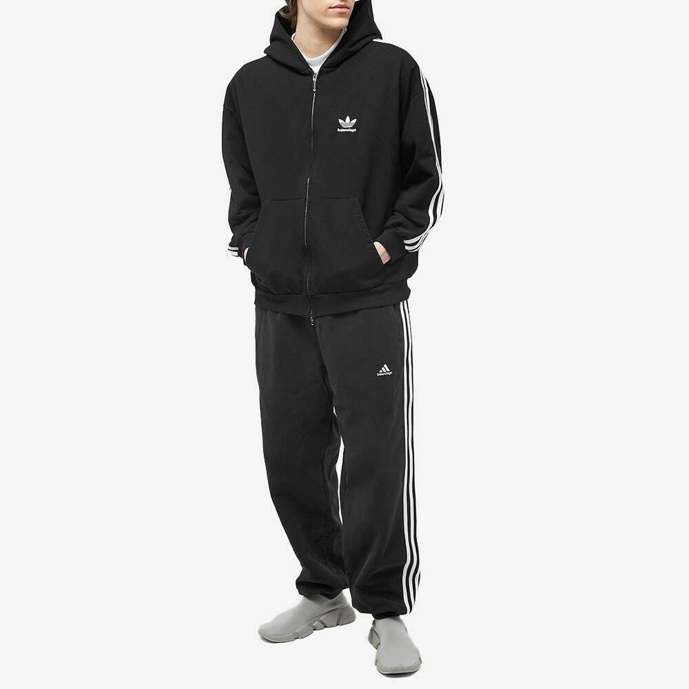 Balenciaga x Adidas Sweat Pant in Black/White