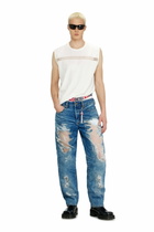 Diesel Tank top with For Successful Loving logo - T-Shirts - Unisex - White