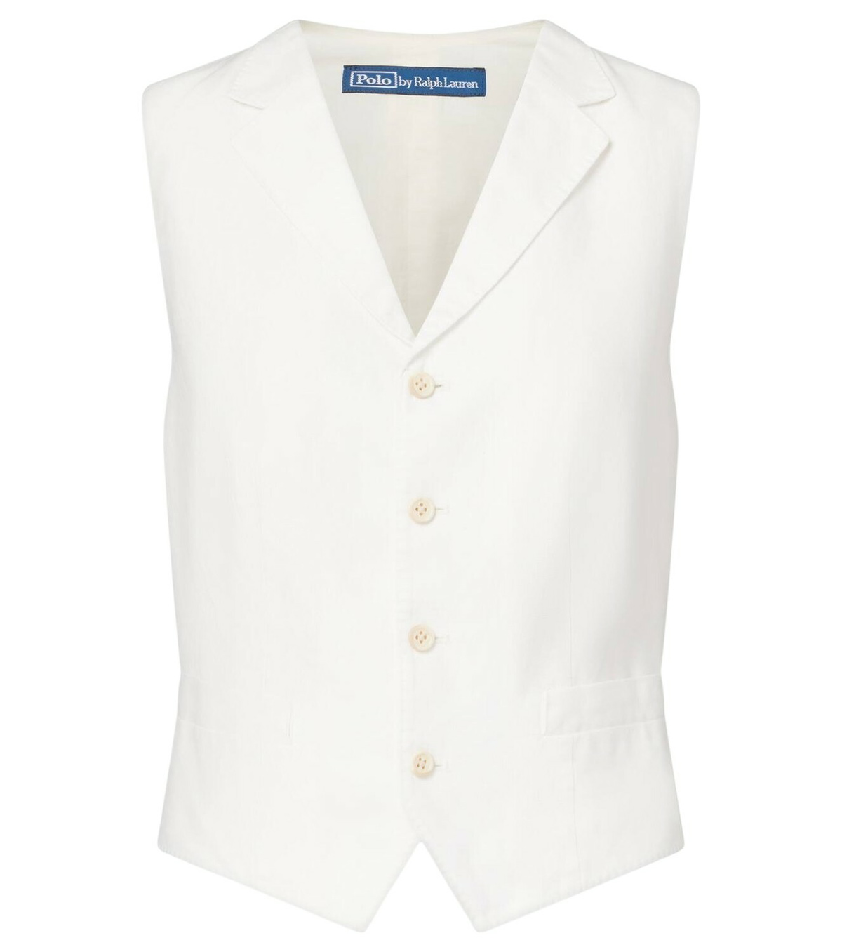 Polo Ralph Lauren Pinstriped linen and cotton vest Polo