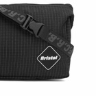 F.C. Real Bristol Men's Tour 2Way Small Shoulder Bag in Black 