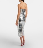 Rachel Gilbert Ariel embellished bustier gown