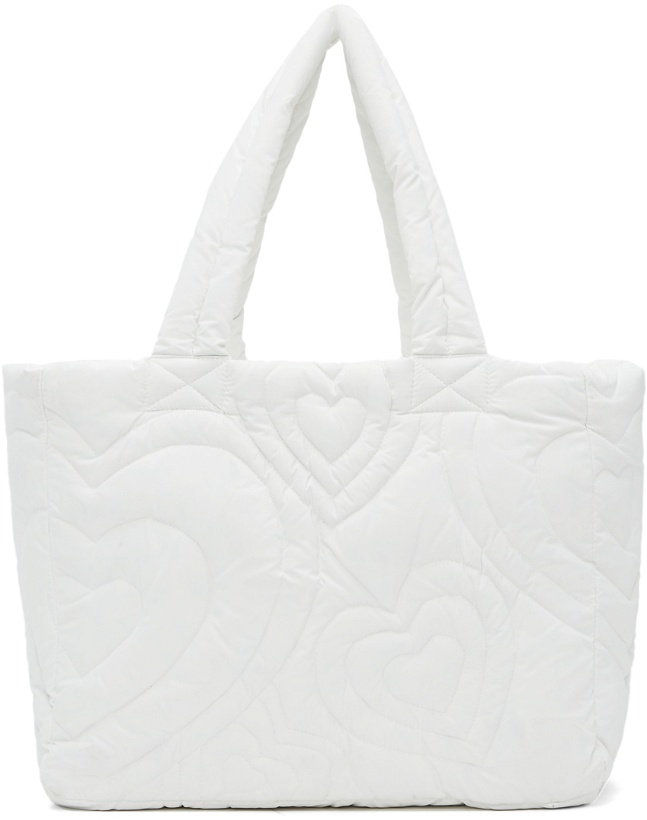 Photo: ERL White Puffer Tote
