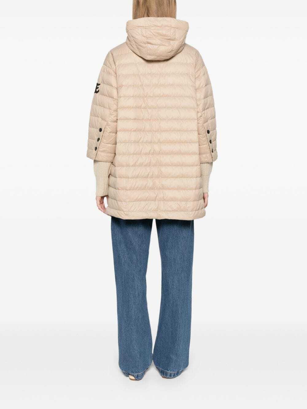 ERMANNO - Embroidered Nylon Down Jacket