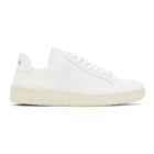 Veja White and Black Campo Sneakers