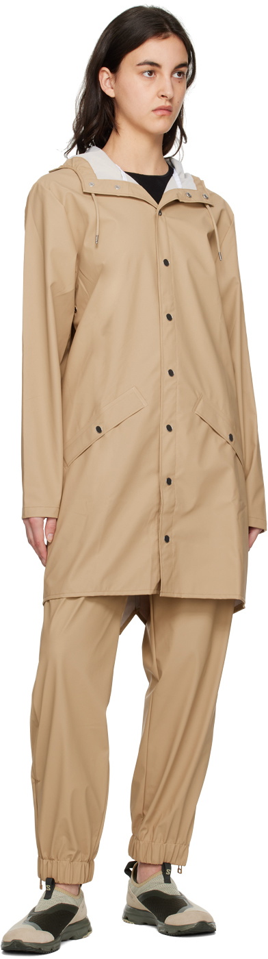 RAINS Beige Long Coat