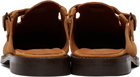 HEREU Tan Barraca Suede Vibram Loafers