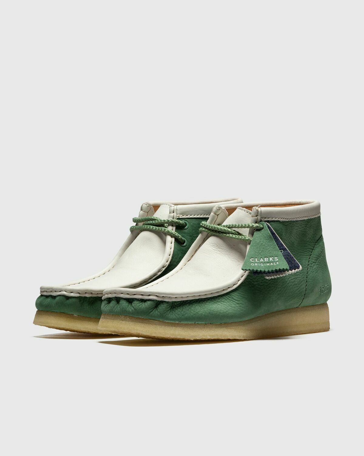 Clarks Originals Wallabee Boot Vcy Green Boots Clarks Originals