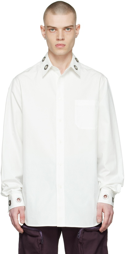 Photo: We11done White Cotton Shirt