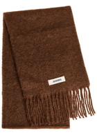 Jacquemus Carro Wool-blend Scarf - Brown - One Size