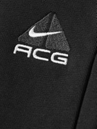 Nike - ACG Tapered Logo-Embroidered Therma-FIT Repel Tuff Fleece Sweatpants - Black