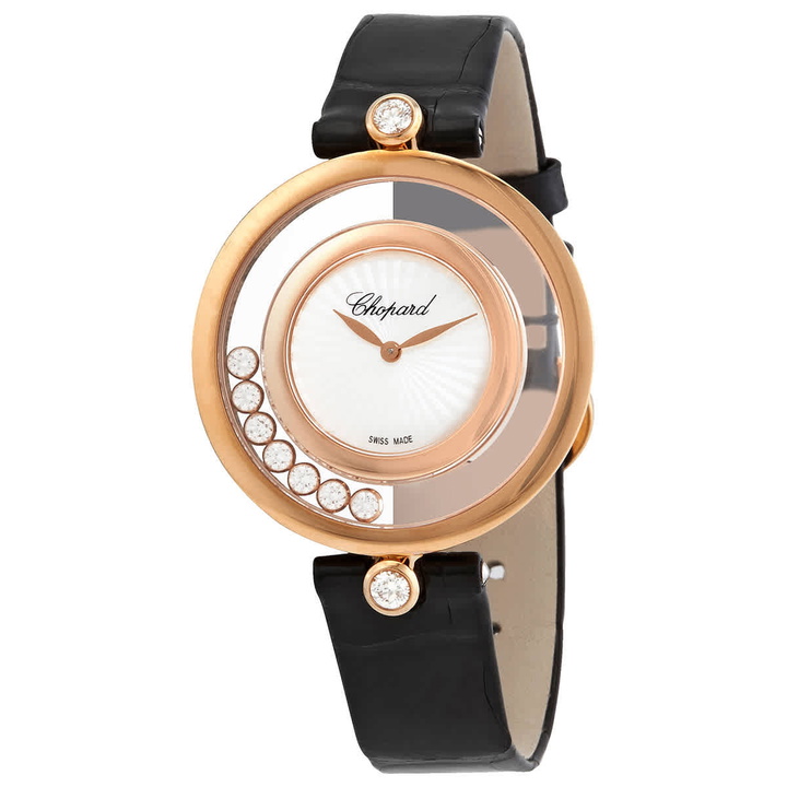 Photo: Chopard Happy Diamonds Icons Rose Gold Quartz Ladies Watch 209426-5001