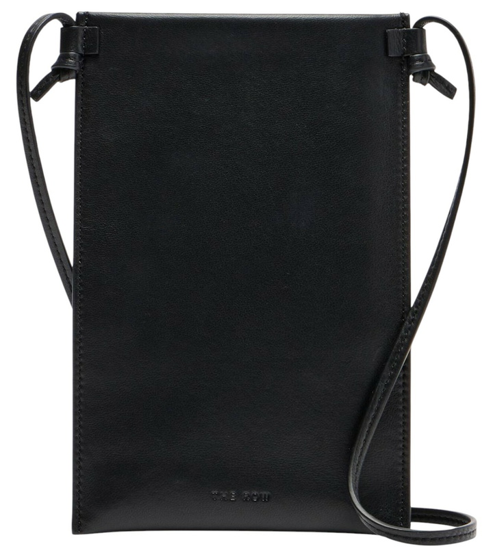 Photo: The Row Camie leather pouch with strap