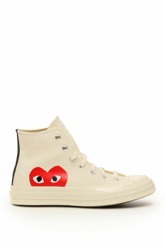 Photo: COMME DES GARCONS PLAY comme des garçons play x converse sneakers hi-top 70 chuck Neutro