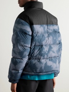 The North Face - 92 Nuptse Reversible Printed Recycled-Ripstop Down Jacket - Blue