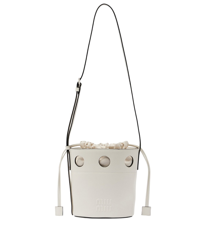 Photo: Miu Miu Leather bucket bag