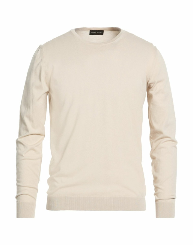 Photo: Roberto Collina Mens Sweater in Beige