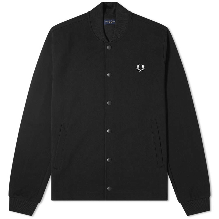 Photo: Fred Perry Authentic Bomber Collar Track Jacket