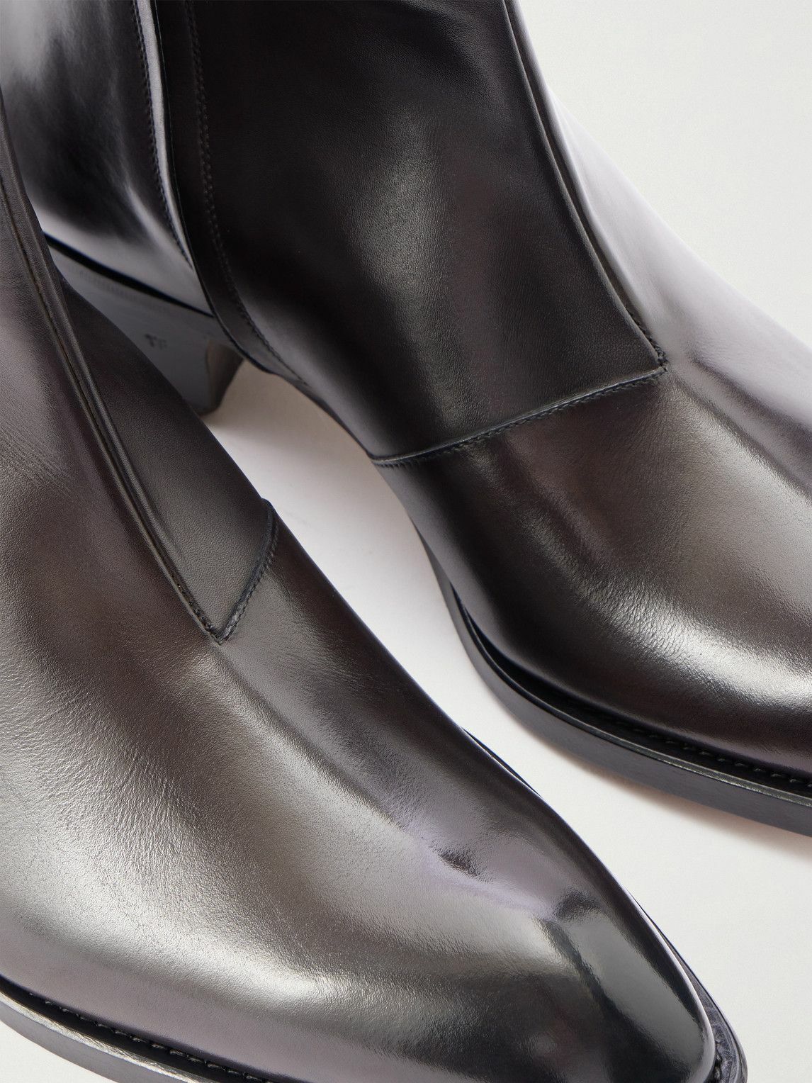 TOM FORD - Leather Boots - Black