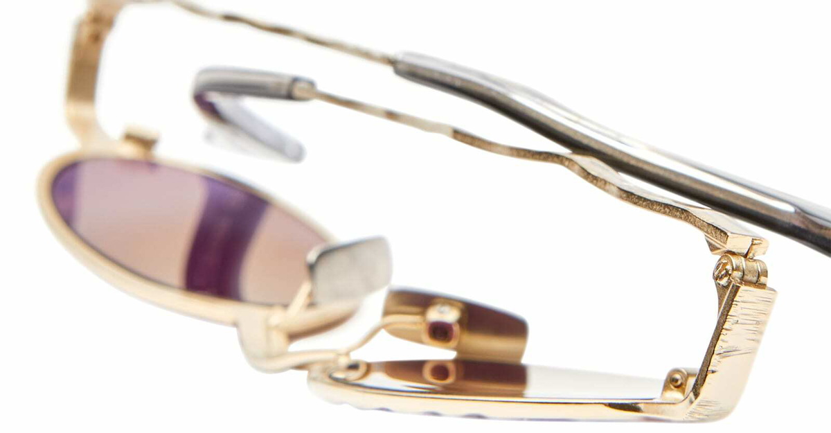 Kuboraum Mask Z24 - Gold Sunglasses