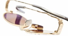 Kuboraum Mask Z24 - Gold Sunglasses