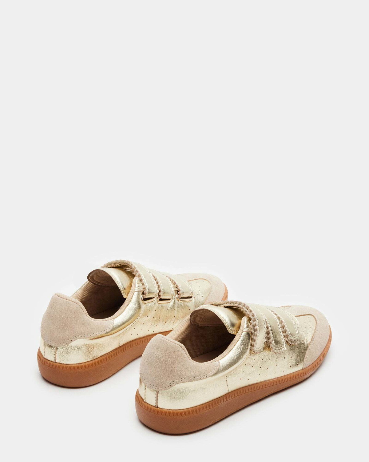 Steve Madden Momentum Sneakers in Gold