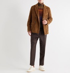 Barena - Double-Breasted Cotton-Corduroy Blazer - Brown