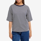 Armor-Lux Women's MC Heritage T-Shirt in Seal/Natural