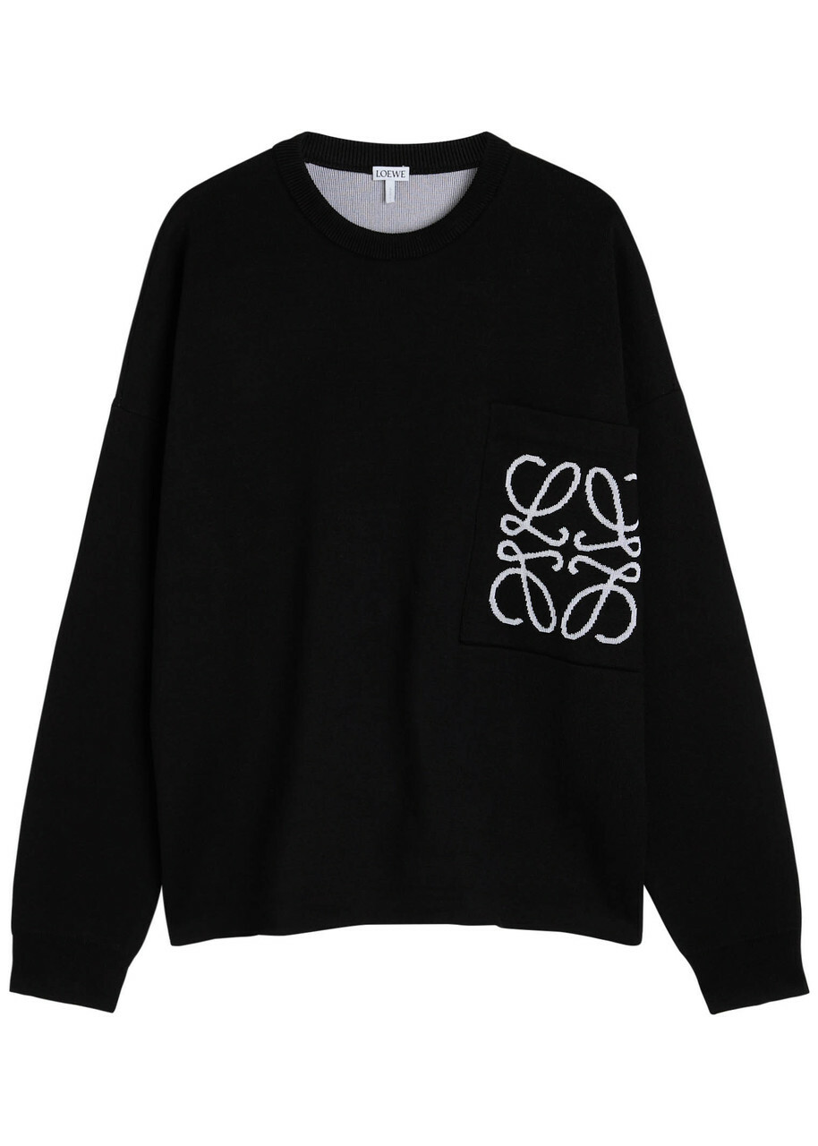 Loewe - Anagram cotton-blend sweatshirt Loewe