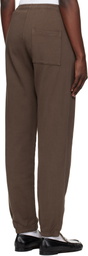 Sporty & Rich Brown H&W Crest Sweatpants