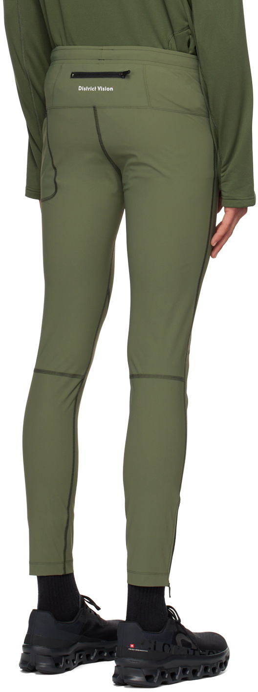 District Vision Green Lono Full-Length Leggings