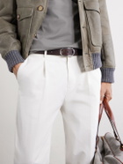 Brunello Cucinelli - 3cm Leather Belt - Brown