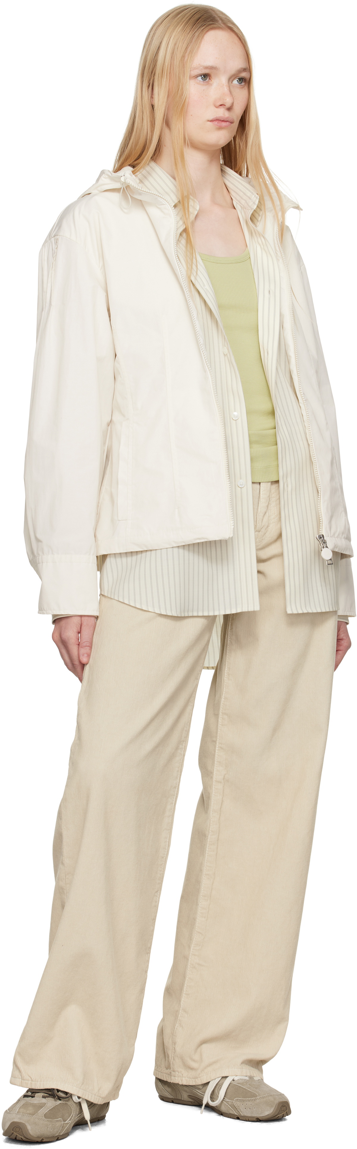 【関税込み】Moncler オフホワイト Pau ジャケット Moncler Off-White Pau Jacket Moncler