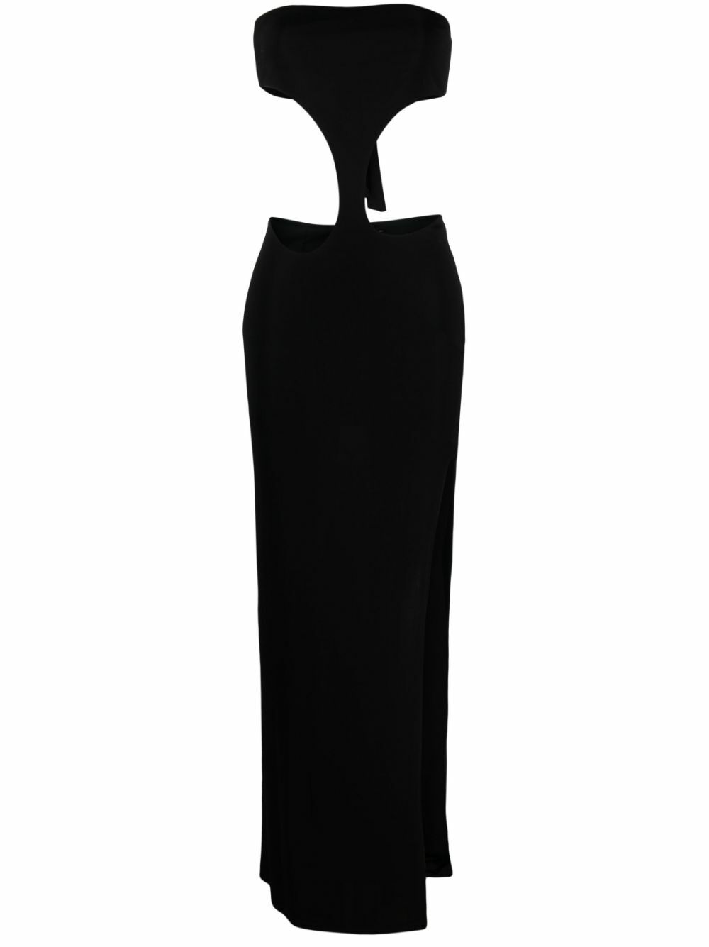 Louisa Ballou Black & Red Long Heatwave Dress Louisa Ballou