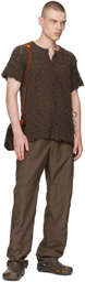Robyn Lynch Brown Small Folding Pouch