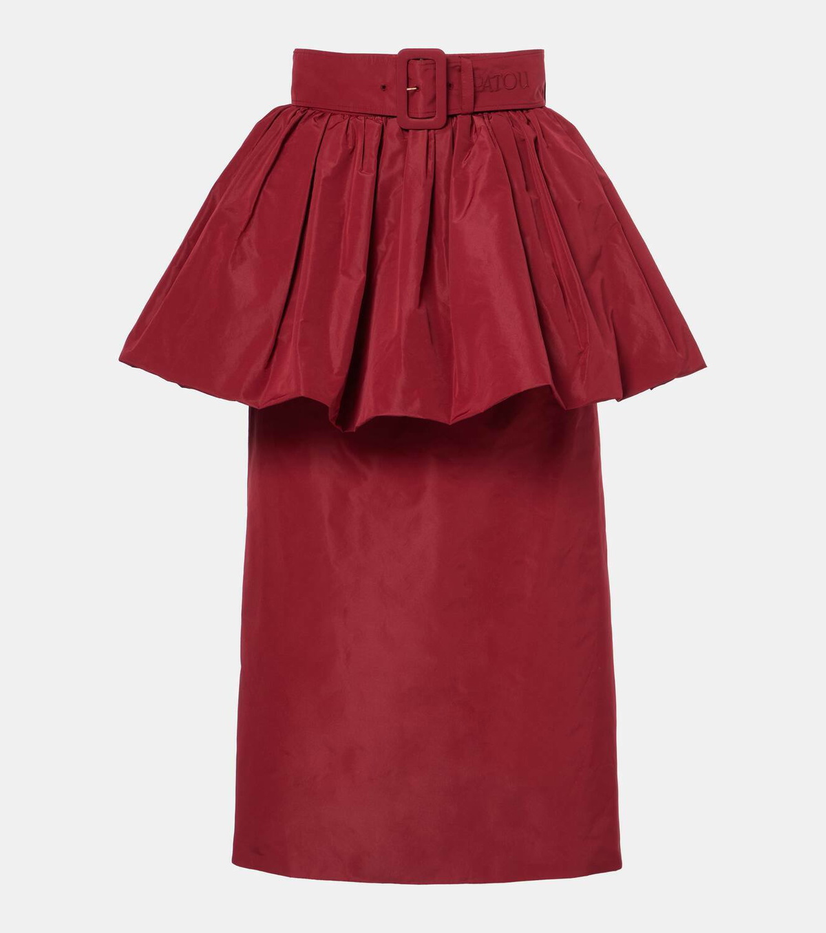 【PATOU】 Bloom ruffled pencil skirt Patou Bloom ruffled pencil skirt Patou