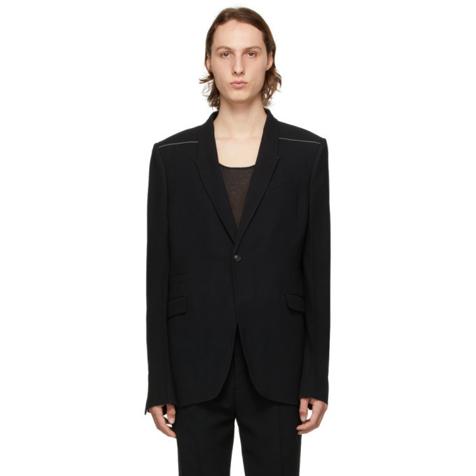 Photo: Rick Owens Black Soft Blazer