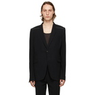 Rick Owens Black Soft Blazer