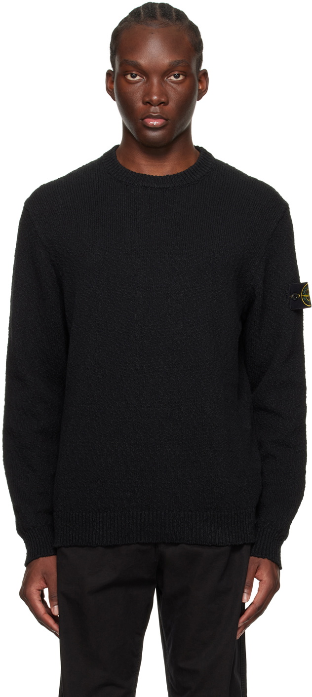 Stone Island Black Patch Sweater Stone Island