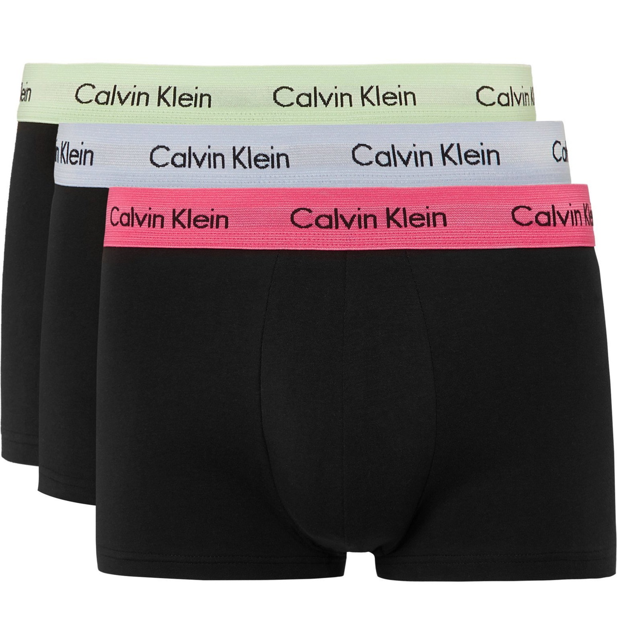 Calvin Klein Multi-logo print cotton-blend hoody